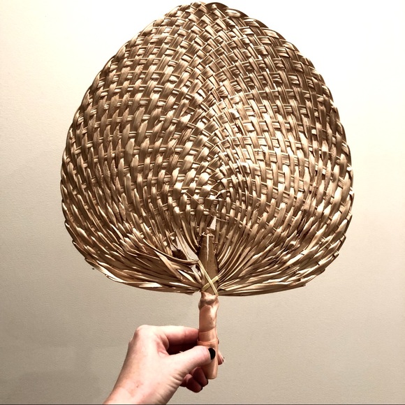 Wicker Fan! ⚡️{VINTAGE} Boho Decor